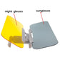 2 in 1 Car Anti-Sun glass for day & night driving