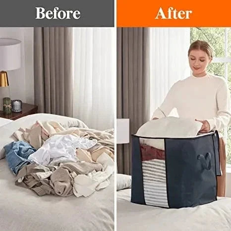 (Pack of 4) Storage Organizer Bags - 100GSM